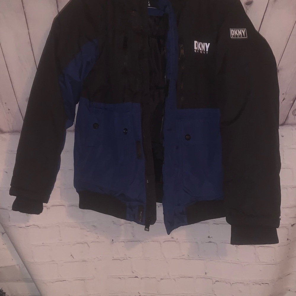 DKNY Sport Black and Navy Jacket